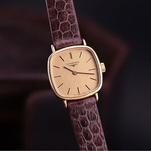 1969 Longines Women’s Dress watch
Gold-Plated, Manual Winding